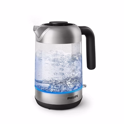 Klaasist veekeetja Philips Series 5000 HD9339/80, 1,7 l, must ja hõbe
