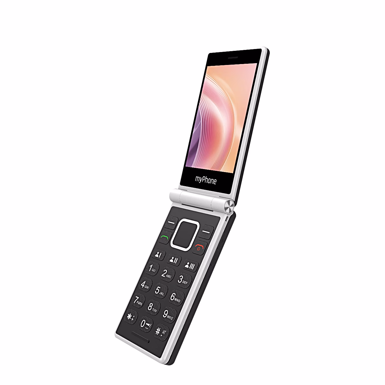 Avatud myPhone Tango 2 LTE mobiiltelefon kaldu paremale