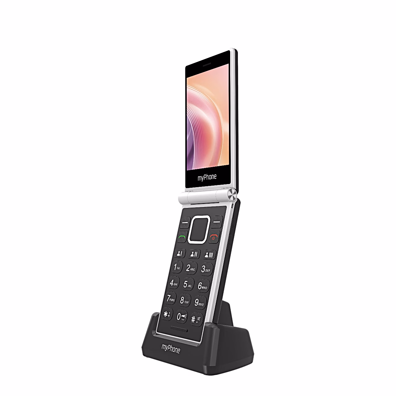 myPhone Tango 2 LTE laadimisalusel eestvaates
