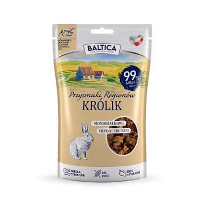 Koera maius BALTICA Smaki regionów Monoprotein Rabbit, küülikuvalk, 80 g