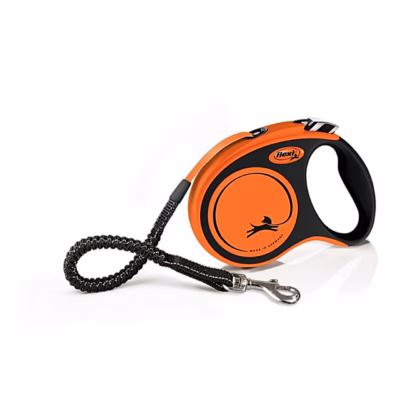 Koera rihmarullik flexi Xtreme M, 5 m lint, kuni 35 kg, oranž