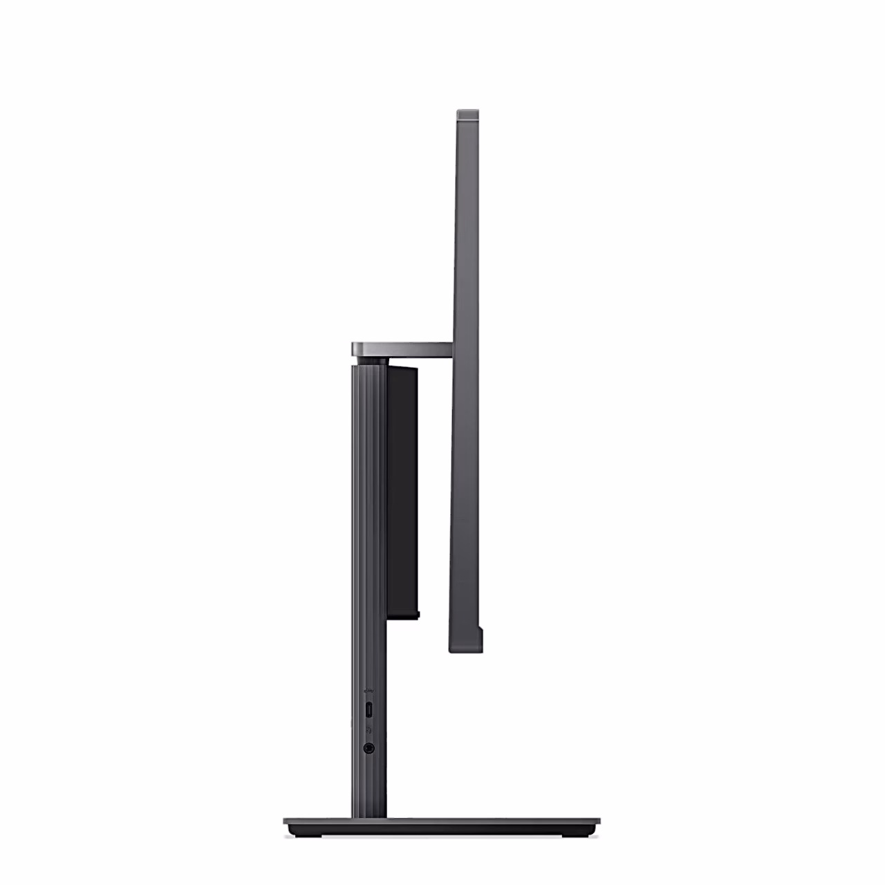 Lenovo IdeaCentre 24ARR9 vasak külg USB-C pordi ja kombopesaga