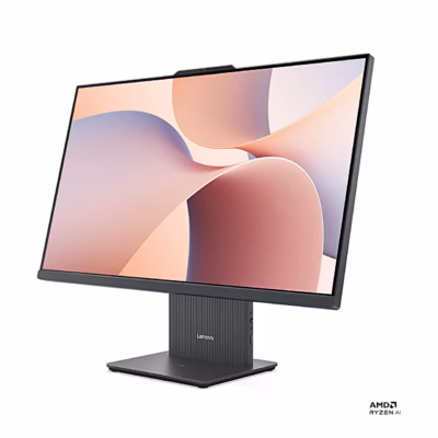 Kõik-ühes arvuti Lenovo IdeaCentre 27AKP10, vaade vasakult eest