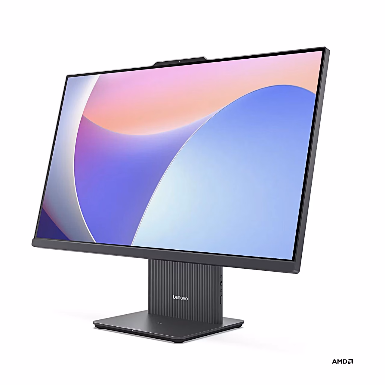Lenovo IdeaCentre 27ARR9 kõik-ühes arvuti vasakult eest
