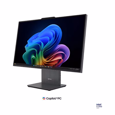 Hall kõik-ühes arvuti Lenovo IdeaCentre 27IPH11 vasakult eest vaadatuna