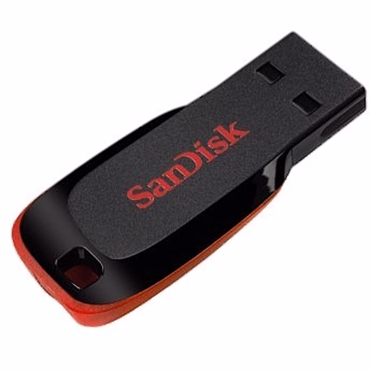 SanDisk Cruzer Blade nurga alt, avatud USB-A-pistik