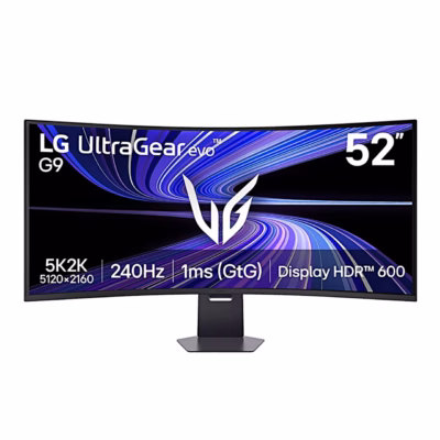 Kumer LG UltraGear evo G9 52G930B-B monitor eestvaates jalal