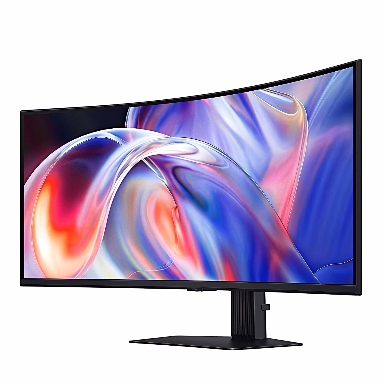 Samsung ViewFinity S8 S85TH monitor paremalt, alus kõrgemas asendis