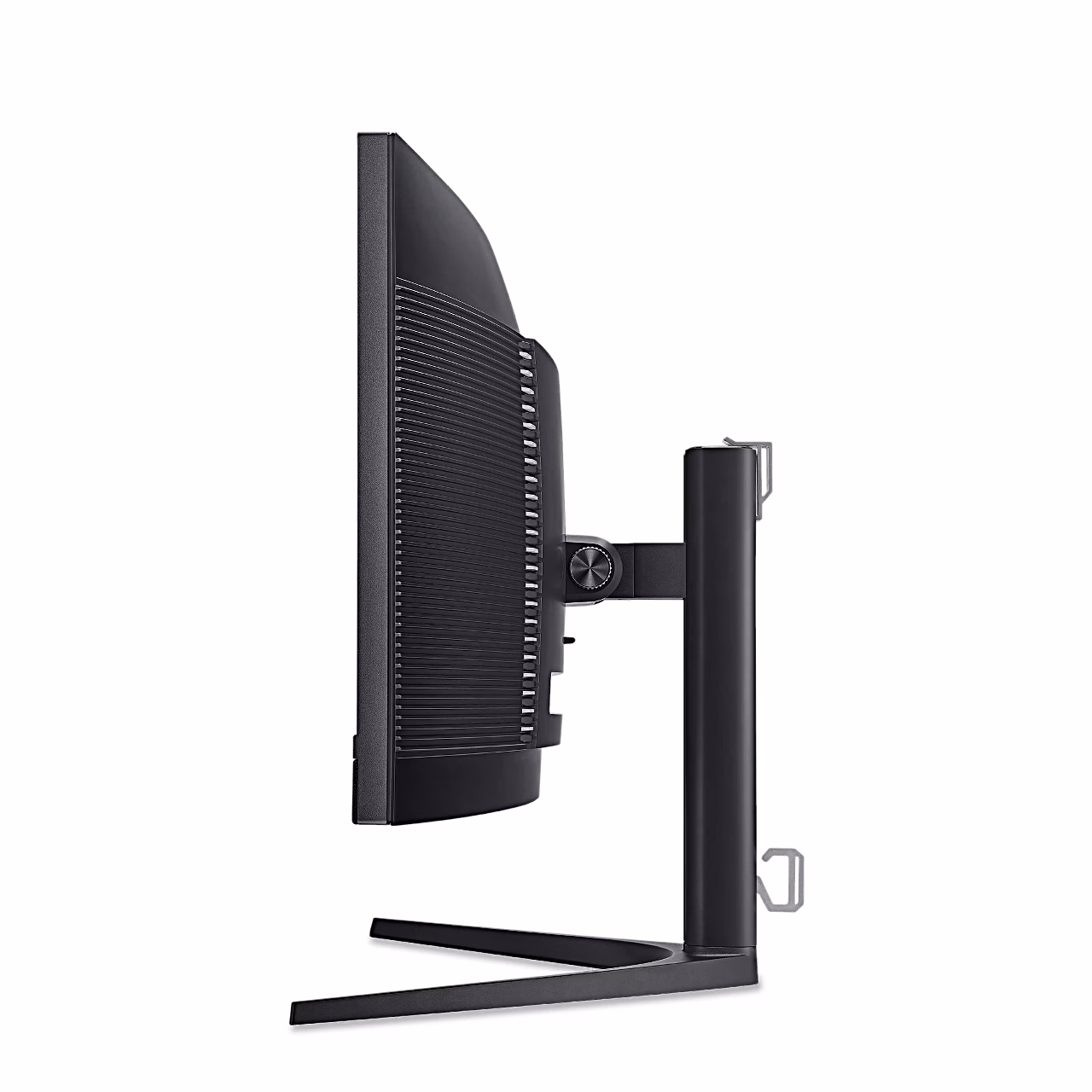 Monitori Acer Predator X34 V3 külgvaade ErgoStand-alusel