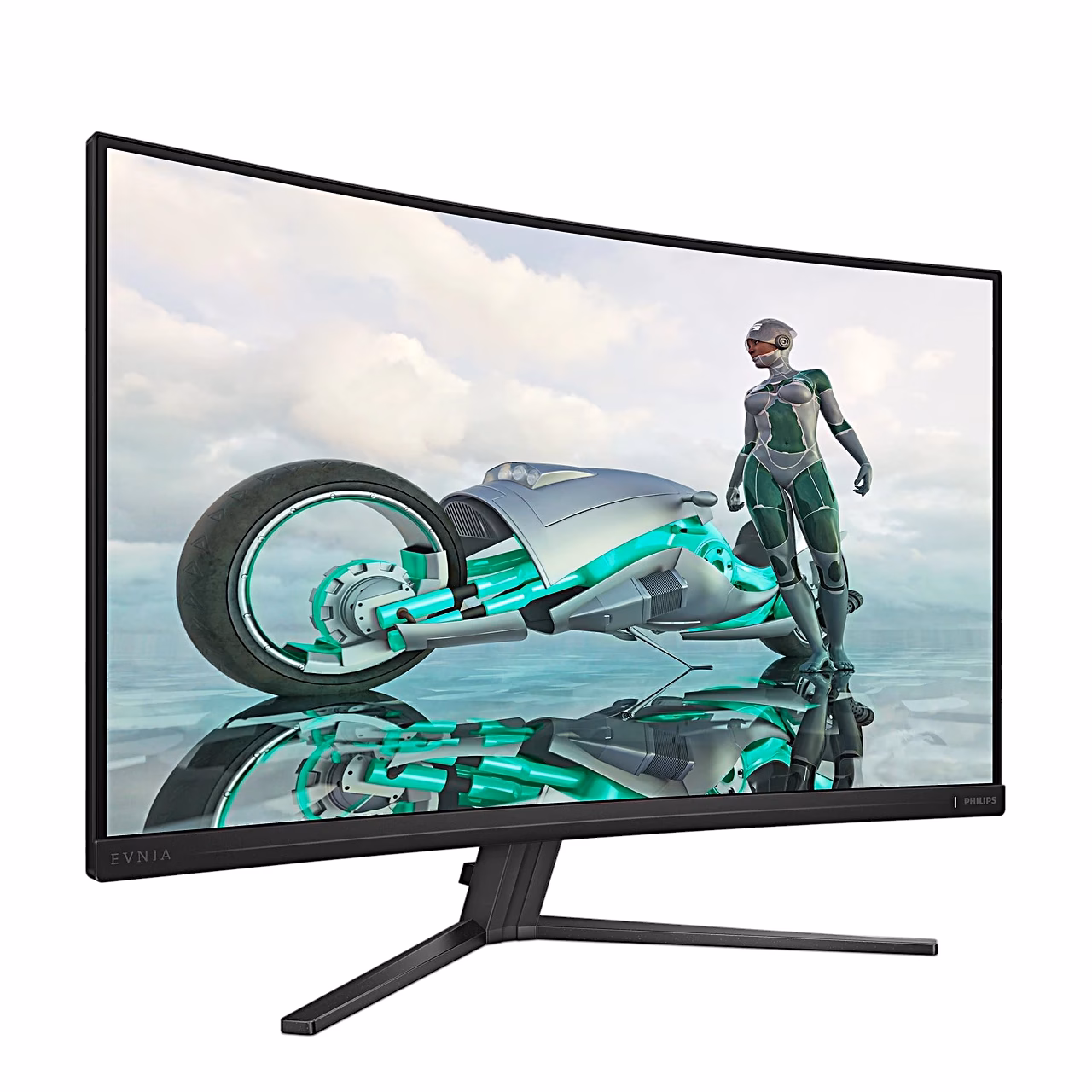 Kumer monitor Philips 32M2C3500L paremalt nurga alt