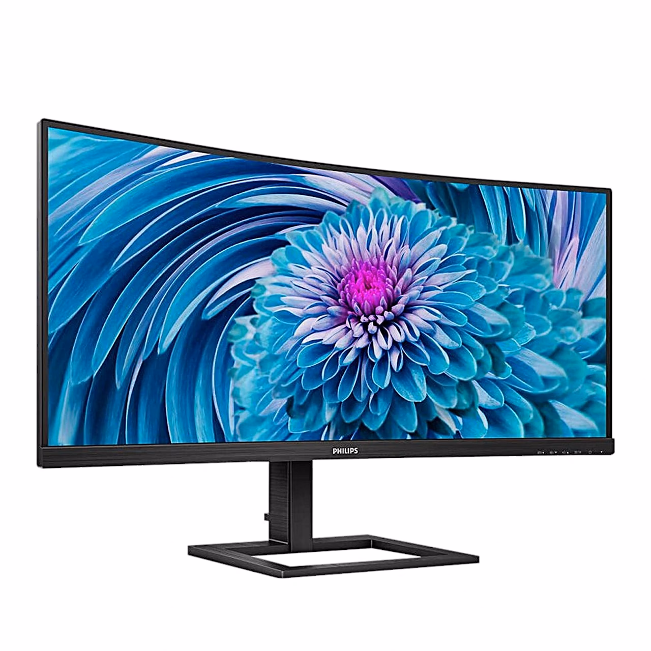 Kumer arvutimonitor Philips 346E2CUAE suurelt vasakult nurga alt