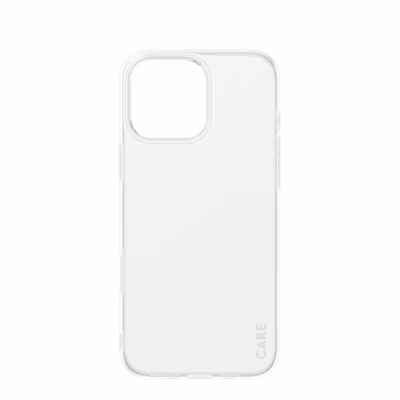 Läbipaistev telefoniümbris CARE Fashionable iPhone 16 Pro Max tagakülg