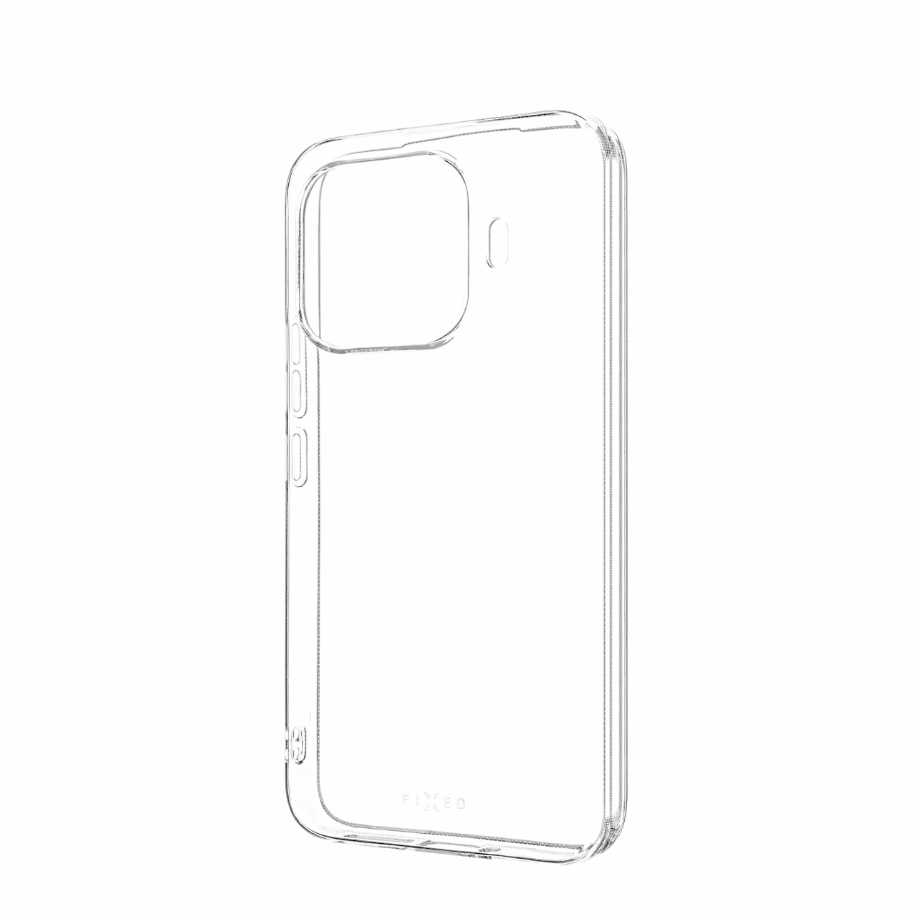 Läbipaistev telefoniümbris FIXED Story AntiUV Xiaomi 17T Pro jaoks, tagantvaade