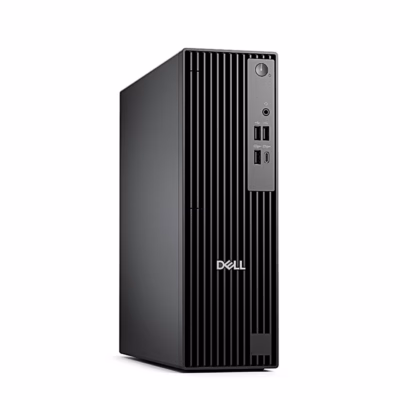 Lauaarvuti Dell Pro QCS1250 kitsas must korpus, vaade eest viltu