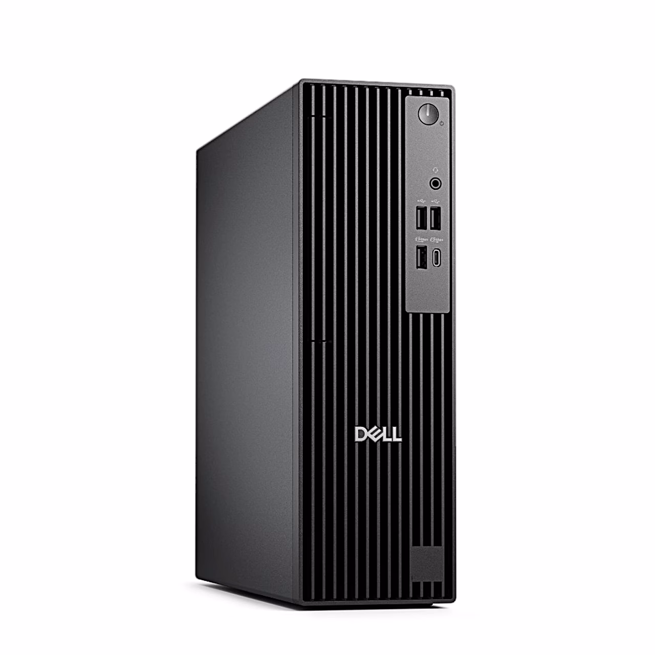 Lauaarvuti Dell Pro QCS1250 kitsas must korpus, vaade eest viltu