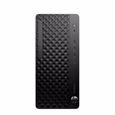 Lauaarvuti HP ProDesk 4 Tower G1i esivaade, esipaneelil rombimuster