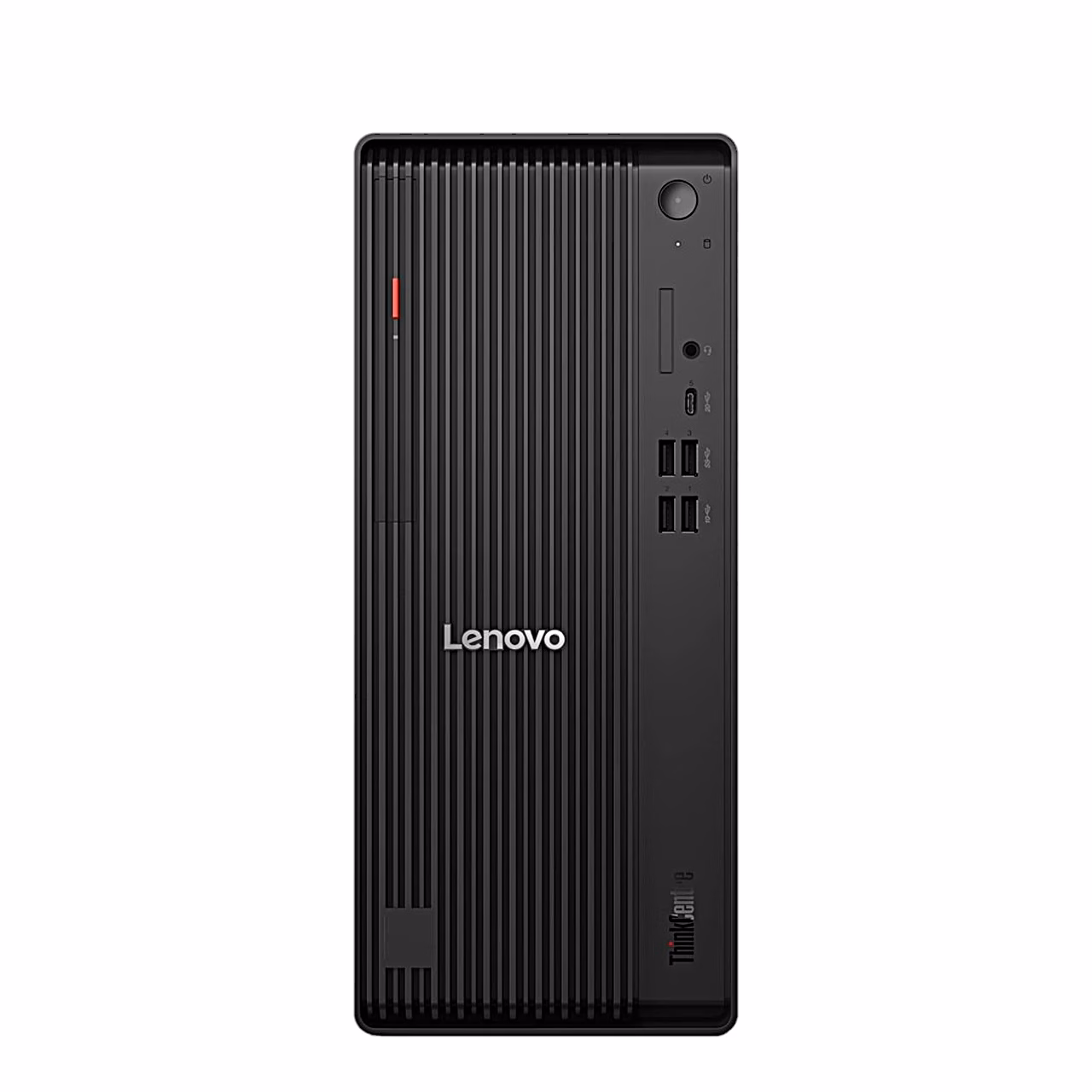 Lauaarvuti Lenovo ThinkCentre M70t Gen 6 esivaade esipaneeli portidega