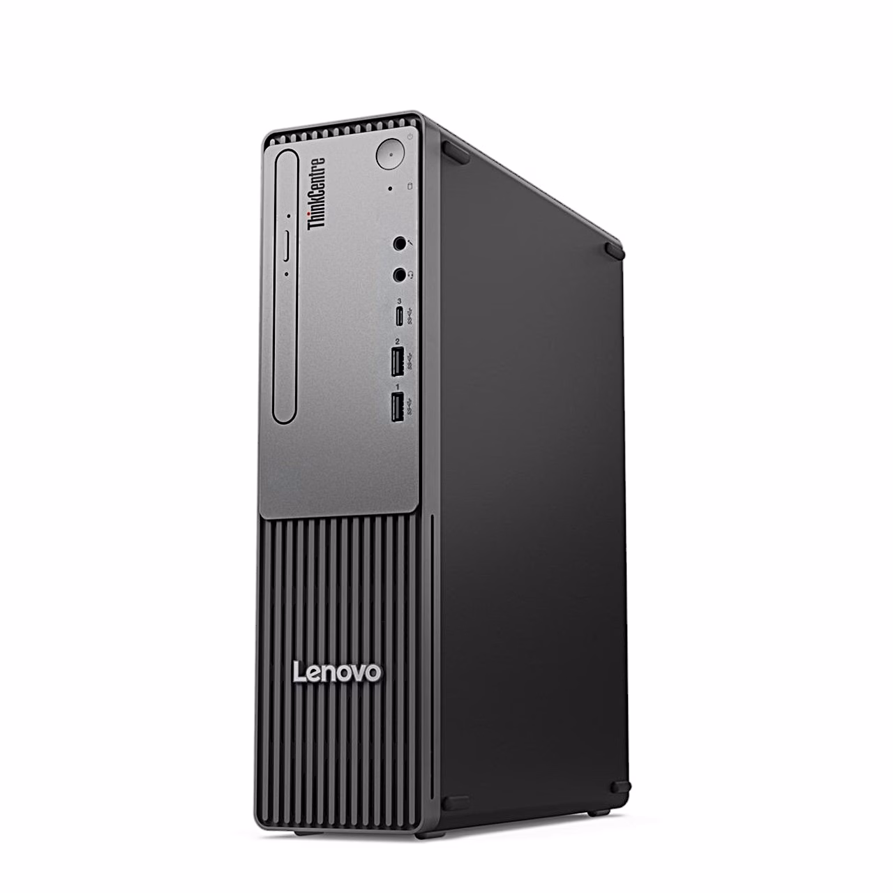 Lauaarvuti Lenovo ThinkCentre neo 30s Gen 5 püsti, vaade paremalt eest