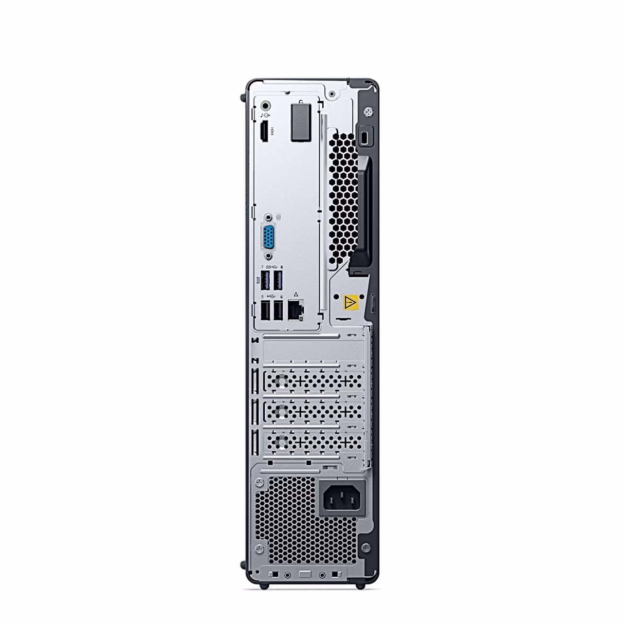 Lauaarvuti Lenovo ThinkCentre neo 30s Gen 5 tagapaneel HDMI, VGA ja USB-pordiga