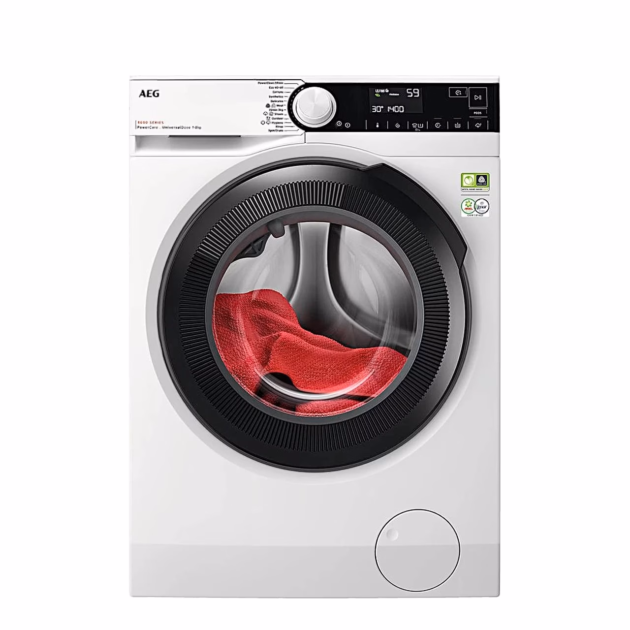 Eraldiseisev pesumasin AEG LFR83844VE, 8 kg, 1400 p/min, energiaklass A