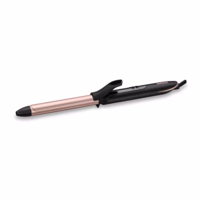 Lokitangid BaByliss C450E, must käepide ja roosa keraamilise kattega toru