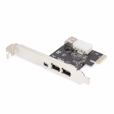 Digitus DS-30201-5 laienduskaart kolme välise FireWire pordi ja toitepesaga