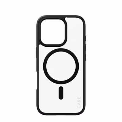 MagSafe-toega telefoniümbris CARE by PanzerGlass Urban Combat iPhone 16 Pro jaoks, tagantvaade