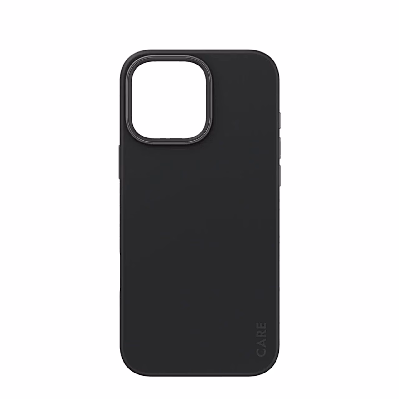 CARE Fashionable ümbris iPhone 16 Pro Maxile, must tagakülg ja kaameraava
