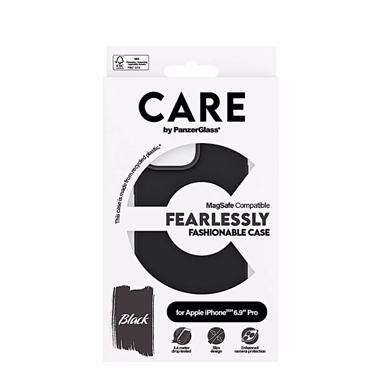 CARE Fashionable telefoniümbrise pakend esikülg, MagSafe tähisega