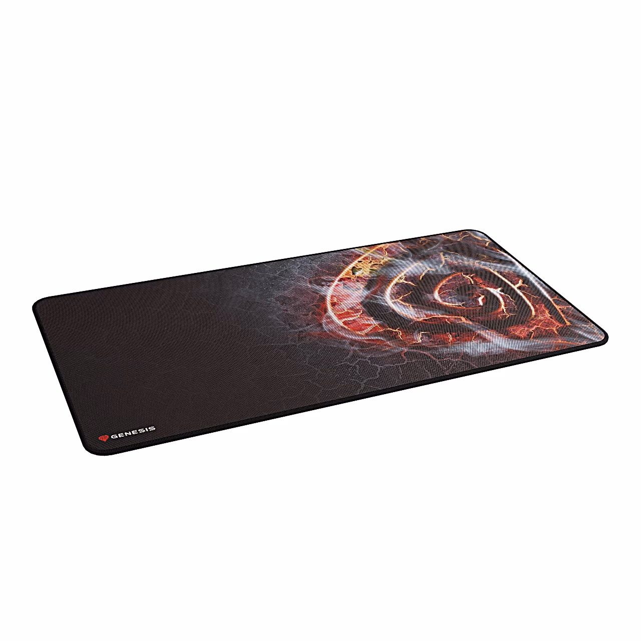 Genesis Carbon 500 MAXI LAVA G2 lauamatt punase laavamustriga küljelt