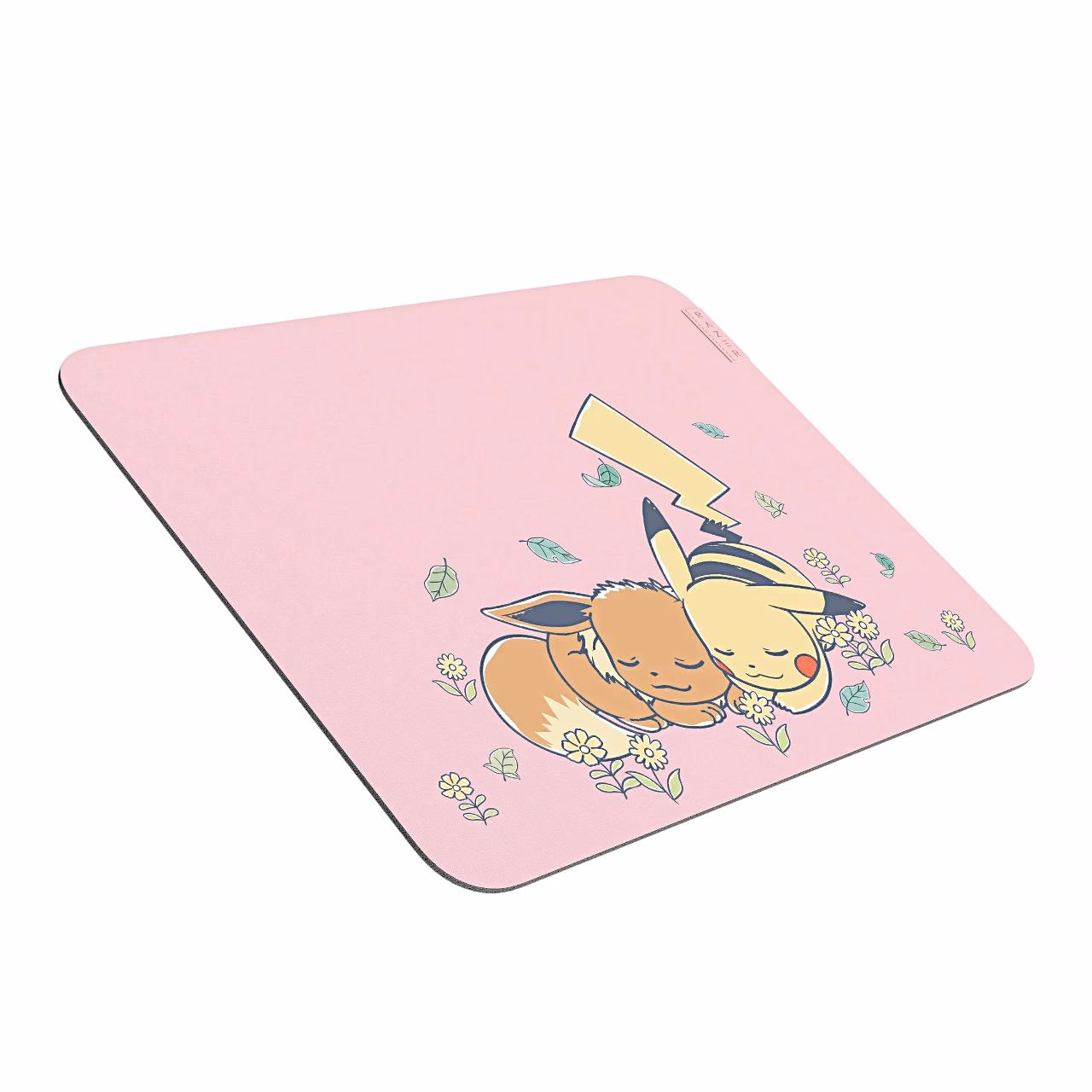 Razer Gigantus V2 Pikachu & Eevee Edition mousepad vasakult viltu vaates