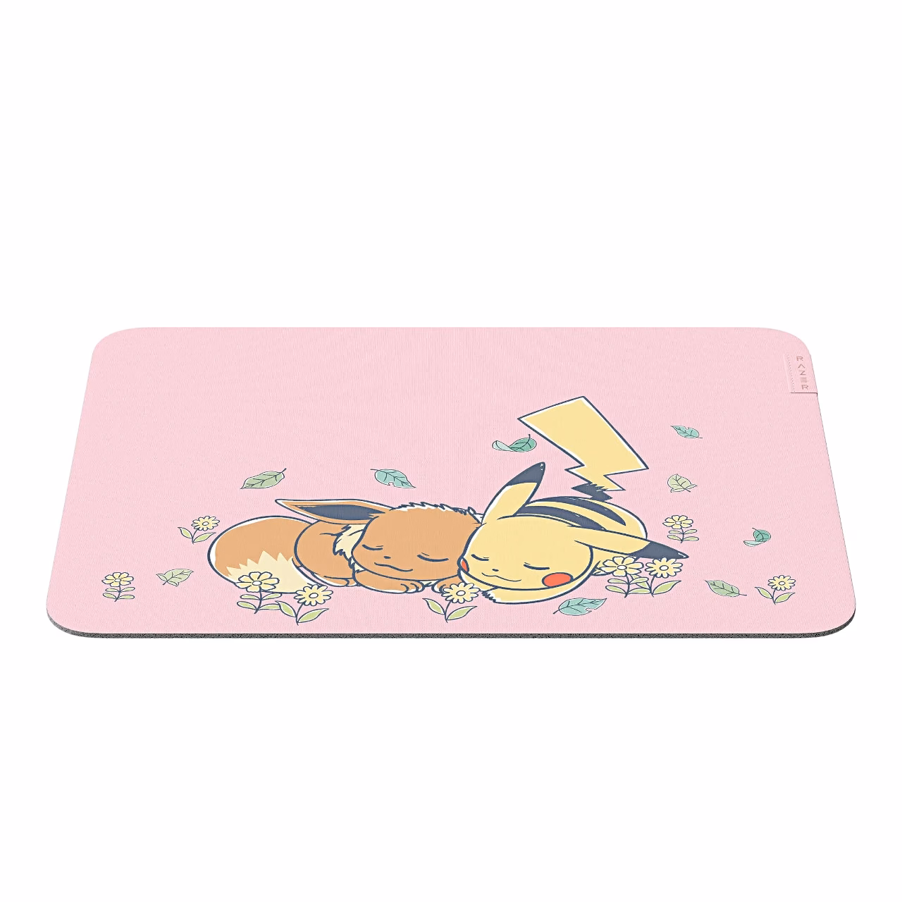 Hiirematt Razer Gigantus V2 Pikachu & Eevee Edition eestvaates, näha on serv