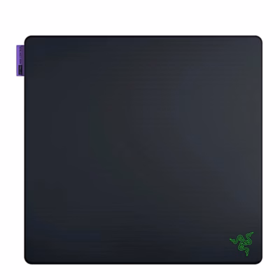 Mänguri hiirematt Razer Gigantus V2 Pro Max Control ülaltvaates valgel taustal