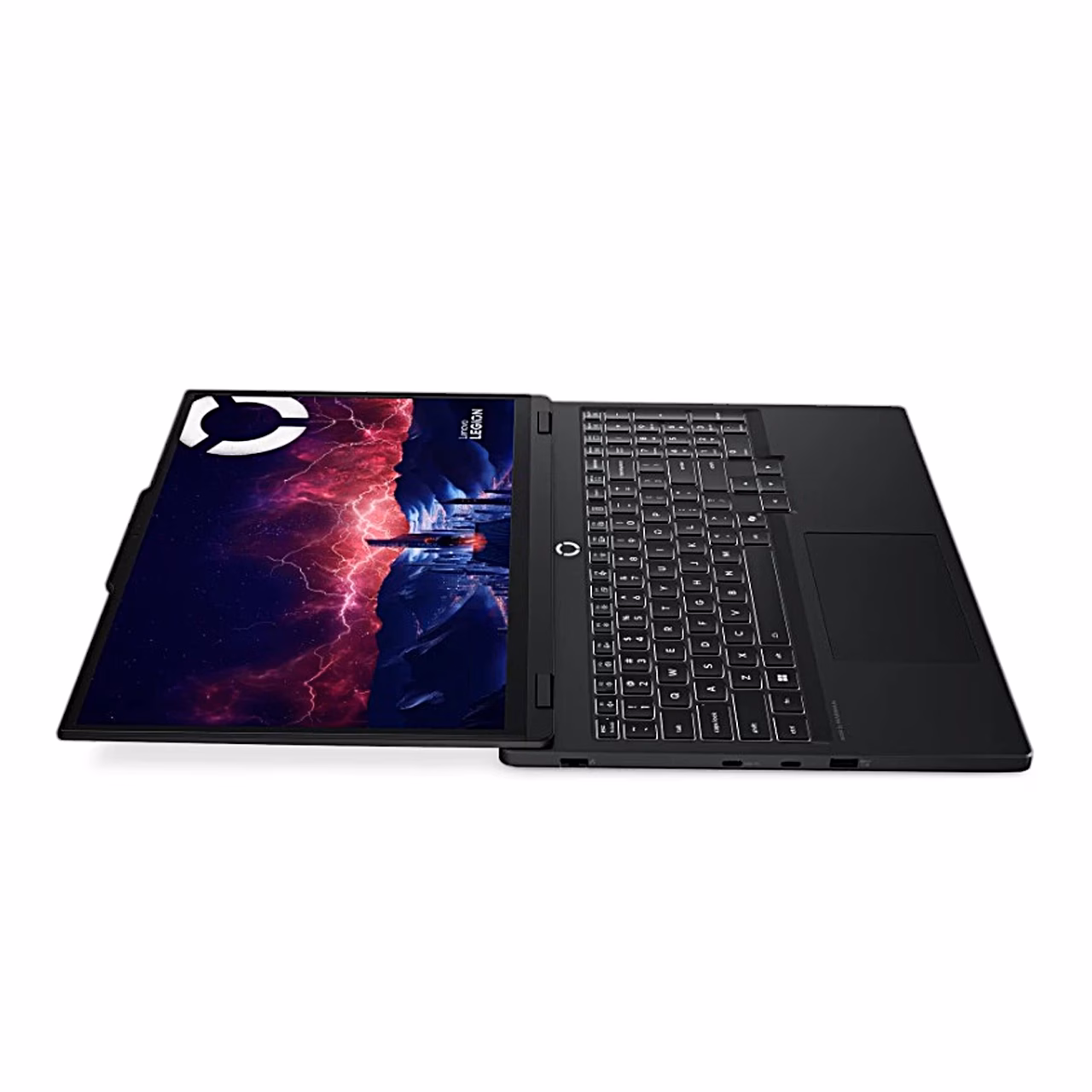 Lenovo Legion 5 15AHP10 ekraan 180 kraadi lahti, vaade ülalt