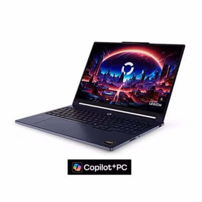 Mänguri sülearvuti Lenovo Legion 7 16AGP11 avatuna, vaade vasakult nurga alt