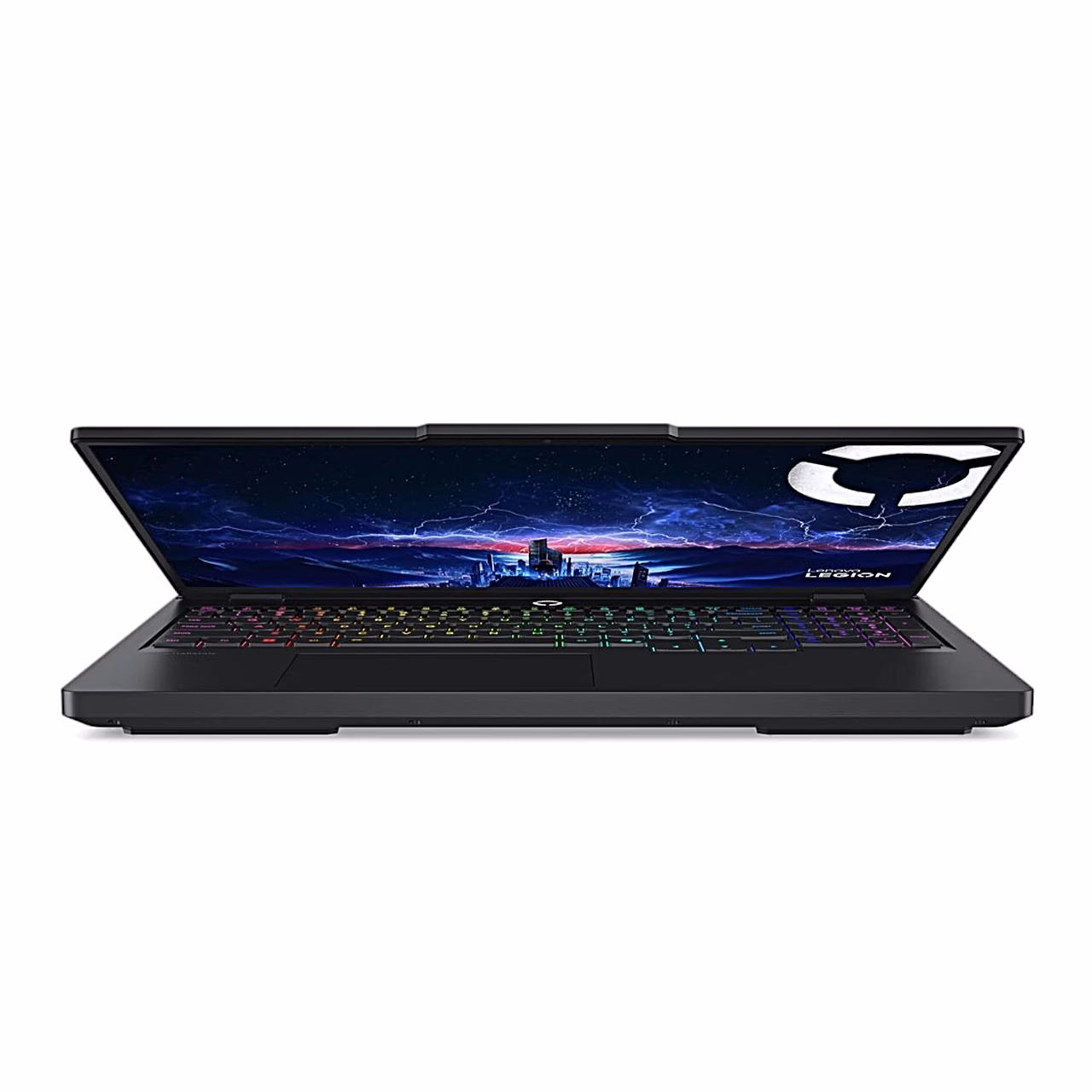 Lenovo Legion Pro 5 16IAX10H poolsuletud kaanega eestvaates
