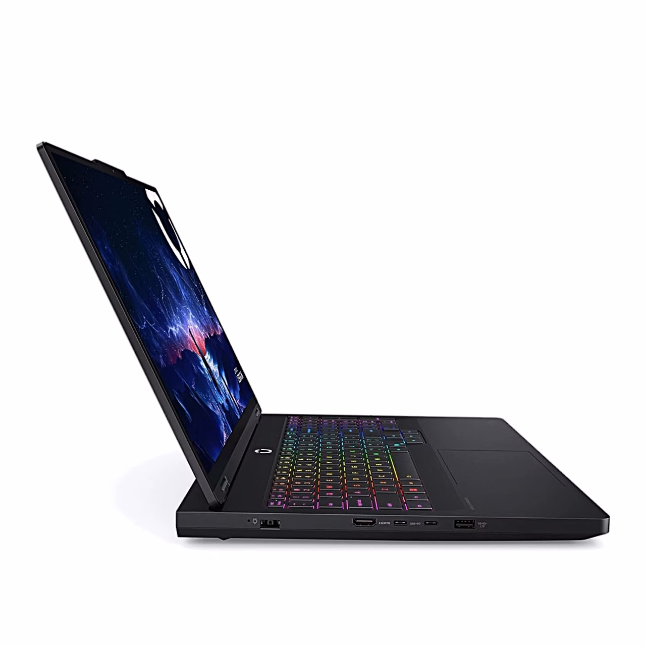 Lenovo Legion Pro 5 16IAX10H paremal küljel olevad pordid