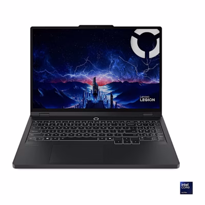 Mänguri sülearvuti Lenovo Legion Pro 5 16IAX10 avatult otse eestvaates
