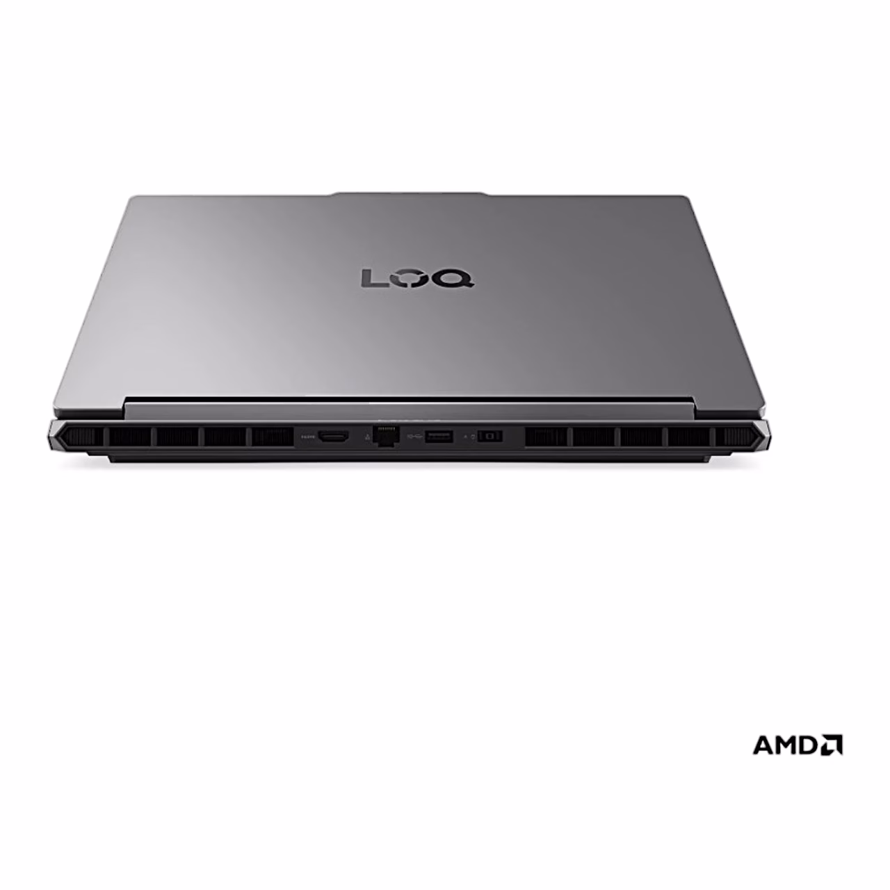 Lenovo LOQ 15AHP11 tagakülg portide ja ventilatsiooniavadega