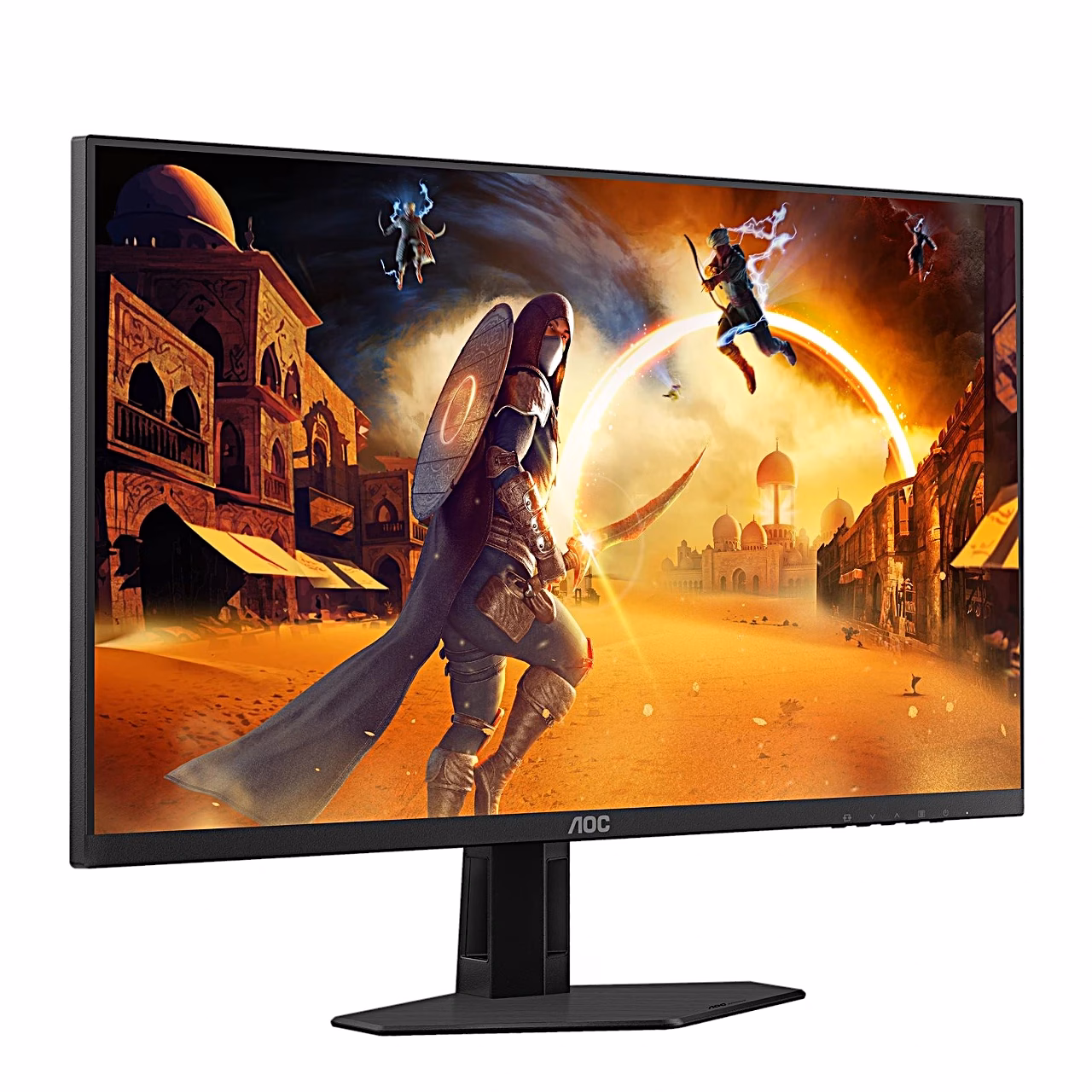 AOC 25G4SRE ekraan paremalt külje alt vaadatuna