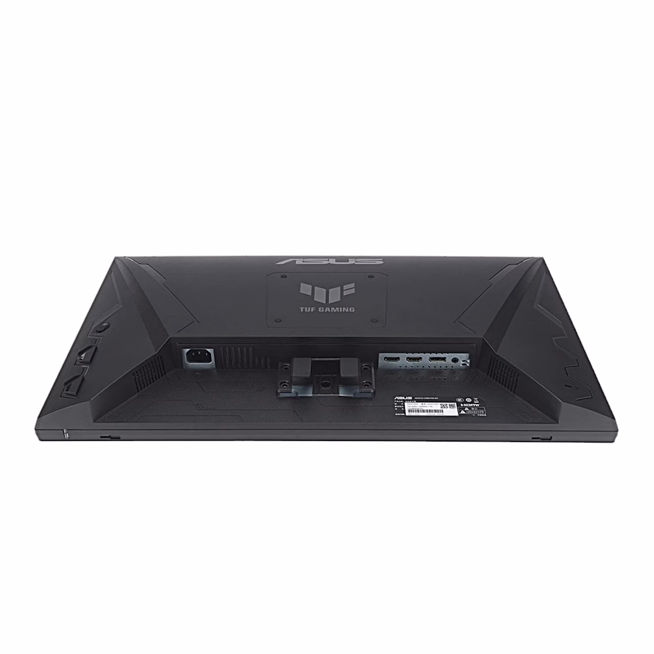 ASUS VG257Q5A tagapaneeli pesad HDMI, DisplayPort ja toide