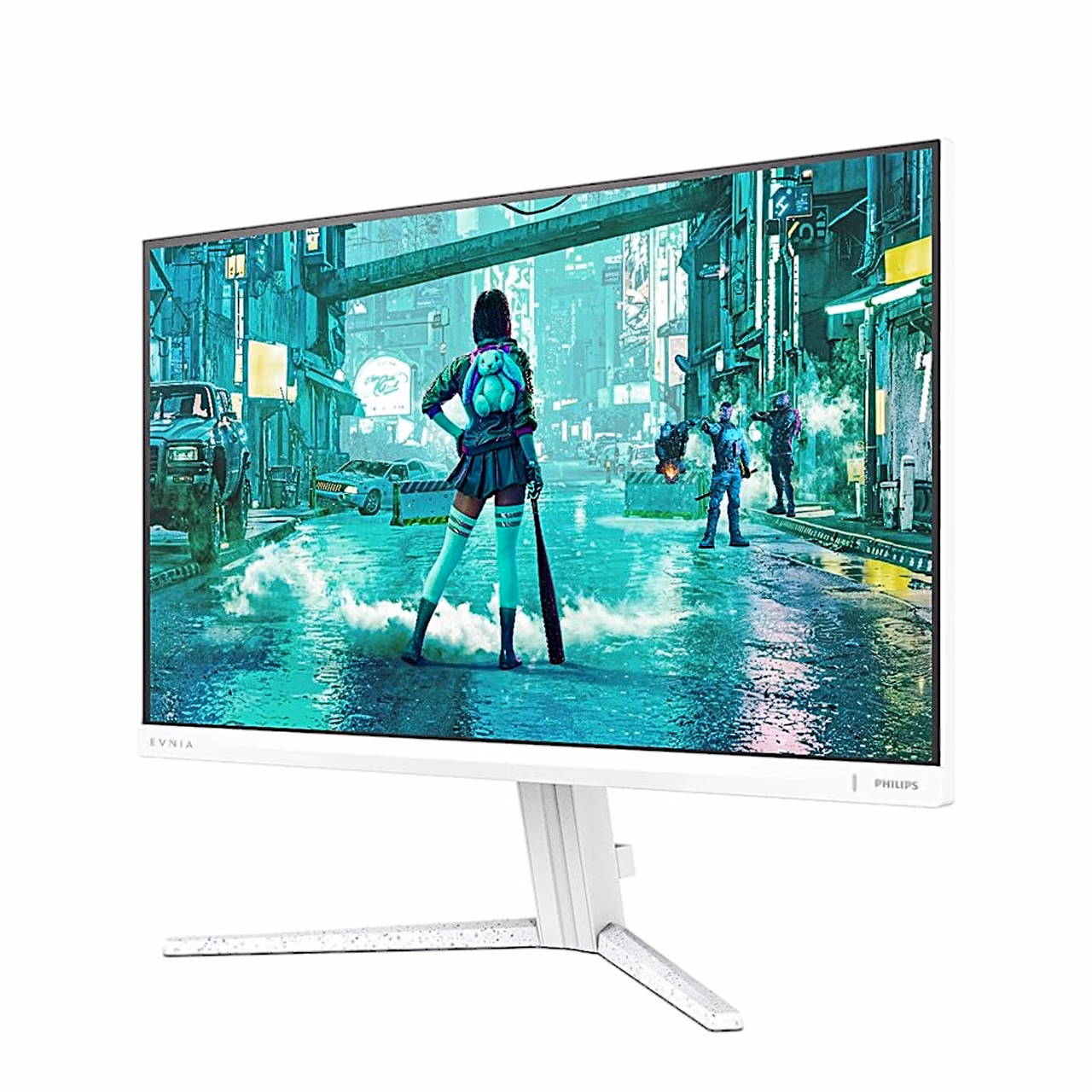 Philips Evnia 24M2N3201PL vasakult nurga alt mängupildiga