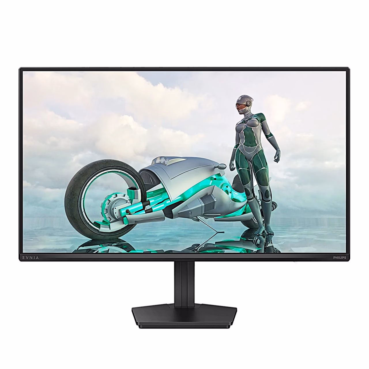 Philips Evnia 27M2N3200NF 27-tolline monitor otse eestvaates alusel