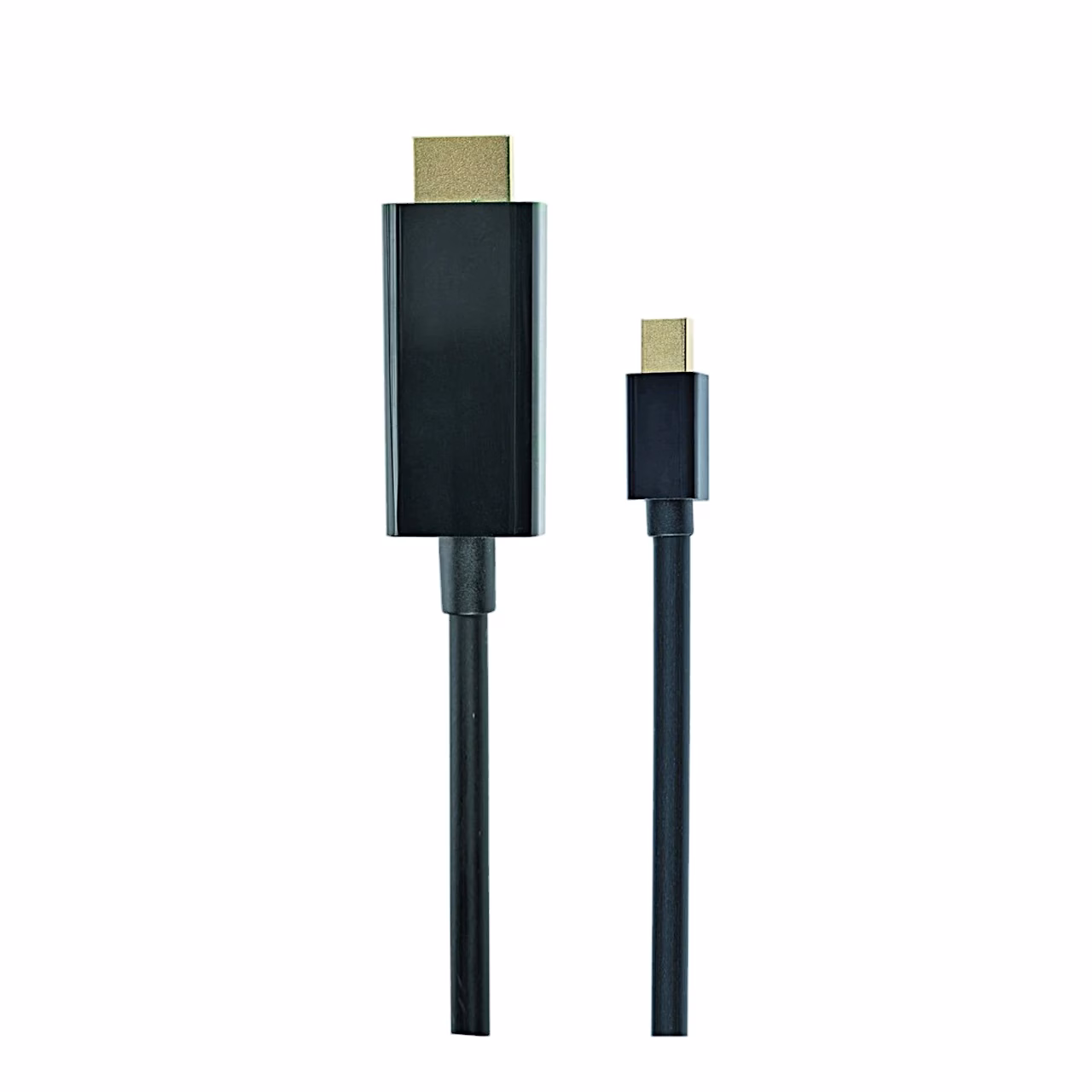 Gembird CC-mDP-HDMI-6 kaabli HDMI ja Mini DisplayPort pistik kõrvuti