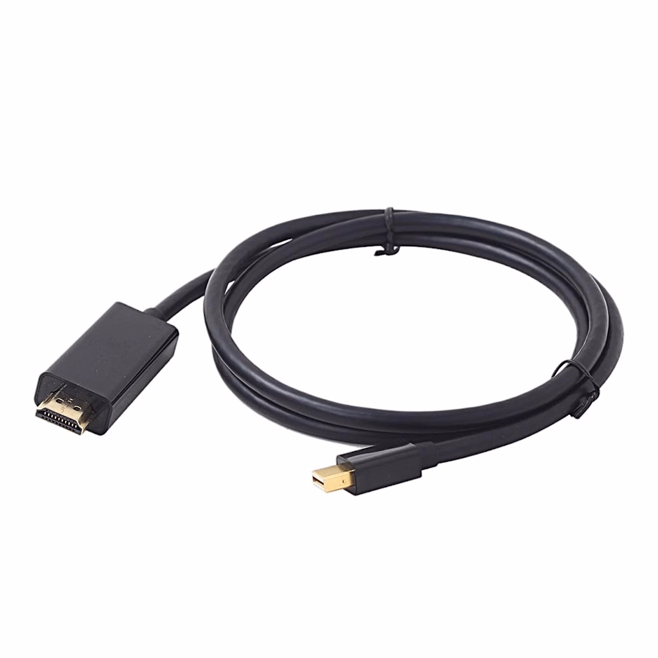 Kokkukeritud must DP kaabel Gembird CC-mDP-HDMI-6 HDMI otsaga