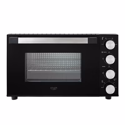 Miniahi Adler AD 6031, 30 l, 1800 W, kuni 230°C, eraldiseisev, must