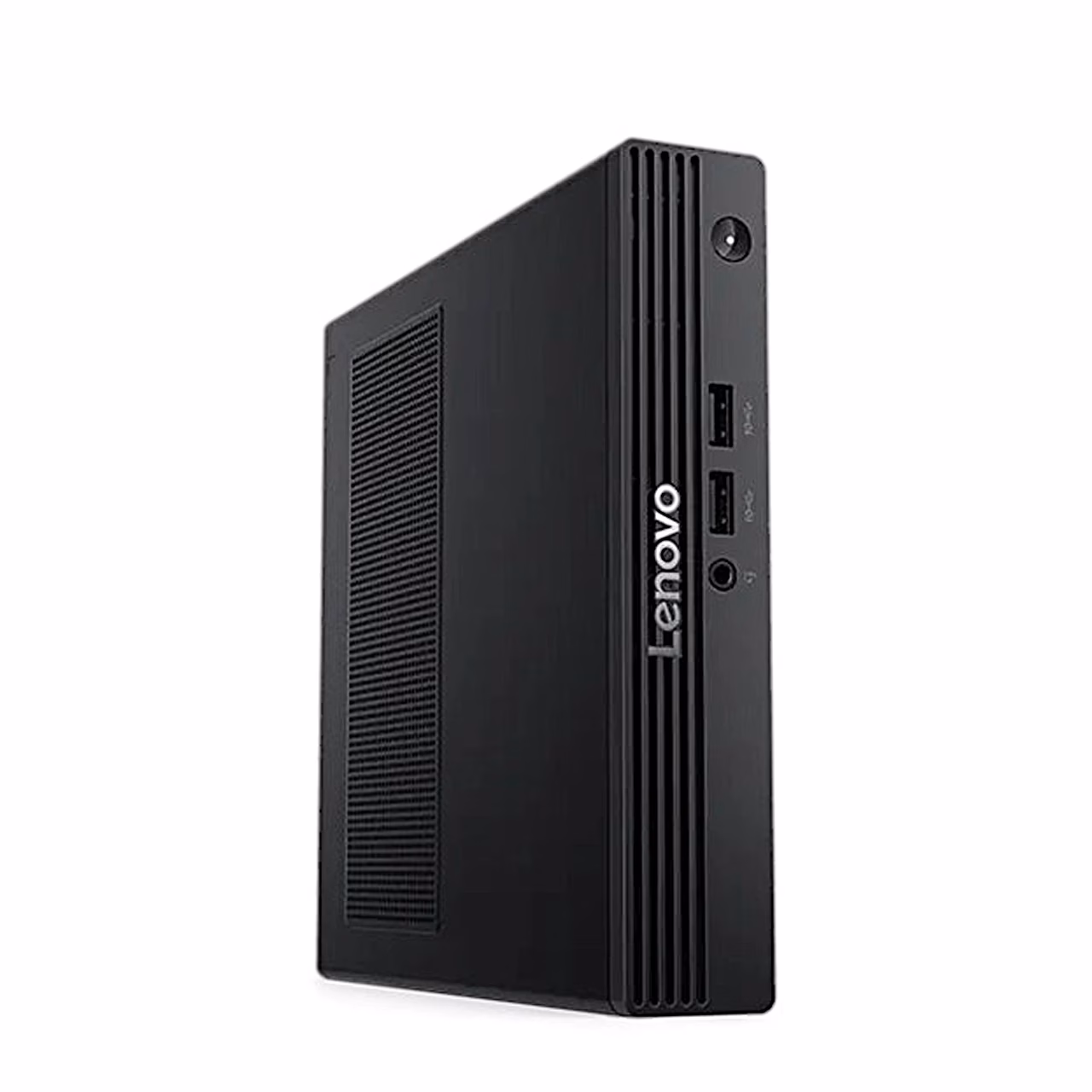 Lenovo V100q püsti, esikülg USB-pesadega ja küljevõre