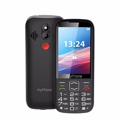 myPhone Halo 4 LTE eest ja tagant SOS-nupu ja kaameraga