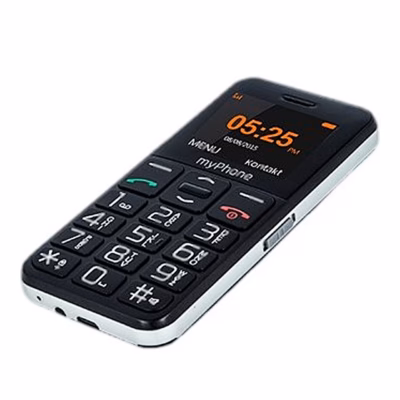 myPhone Halo Easy lamavalt kaldu suurte klahvidega