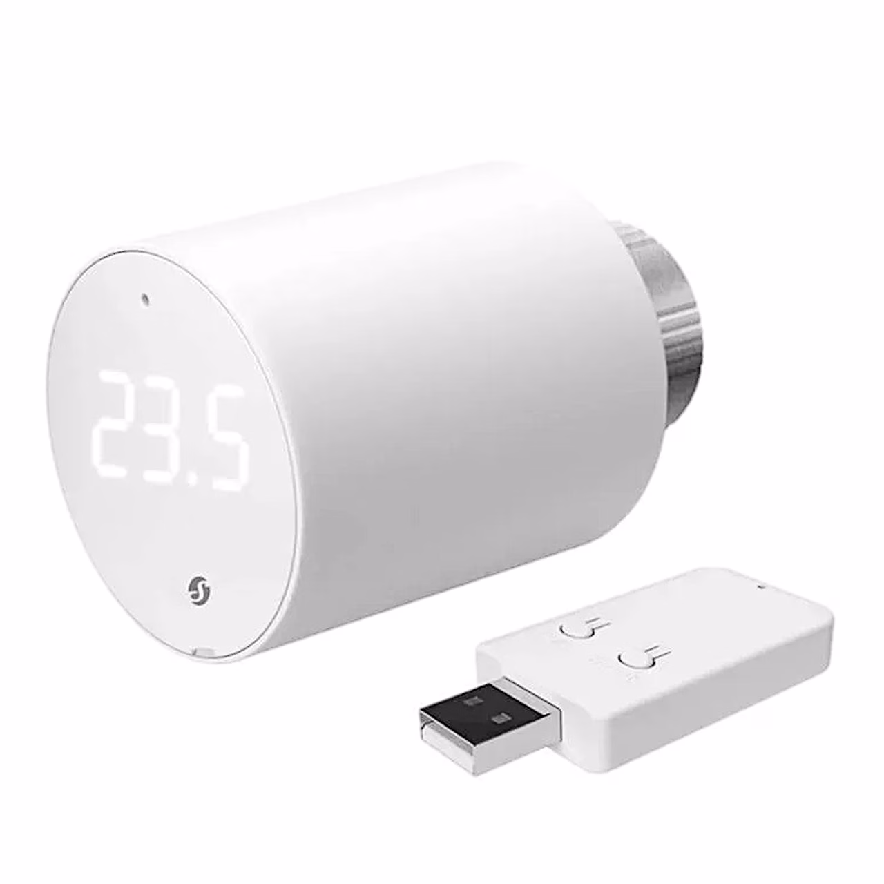 Nutikas termostaatventiil Shelly BLU TRV komplekt (Bluetooth, Wi-Fi, juhtseade kaasas)